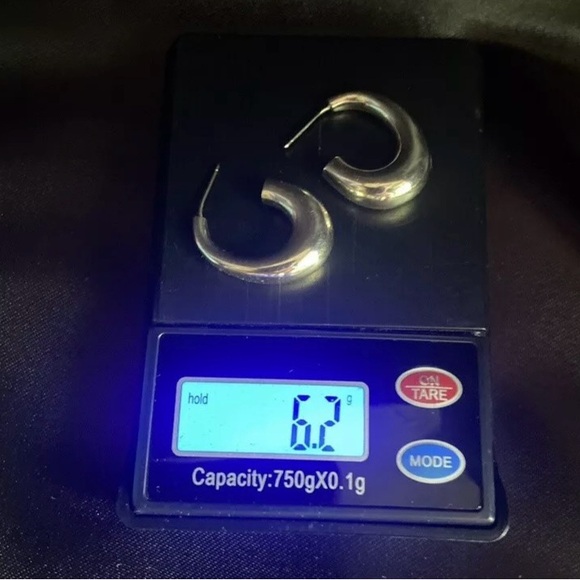 Tiffany’s Rare Pebble Link Sterling Silver 925 Bracelet and Earrings Set - Picture 10 of 10